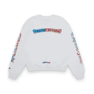 Chrome Hearts Matty Boy America Crewneck White 2
