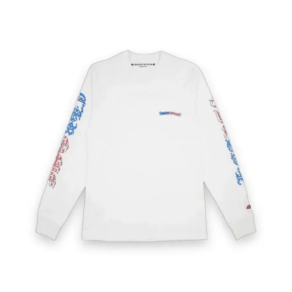 Chrome Hearts Matty Boy America L/S T-shirt White 2
