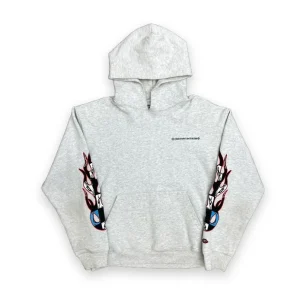 Chrome Hearts Matty Boy Brain Hoodie Heather Grey 1