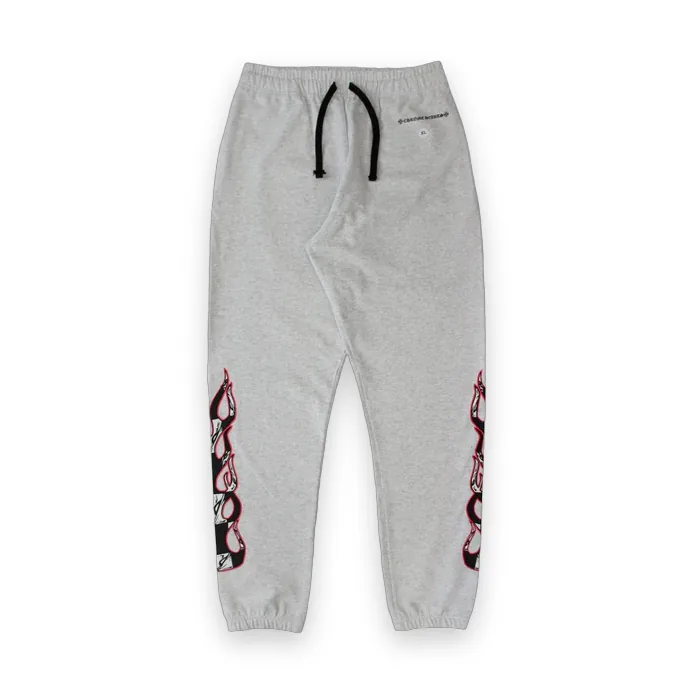 Chrome Hearts Matty Boy Brain Sweatpants Heather Grey Chrome Hearts Matty Boy Brain Sweatpants Heather Grey 1