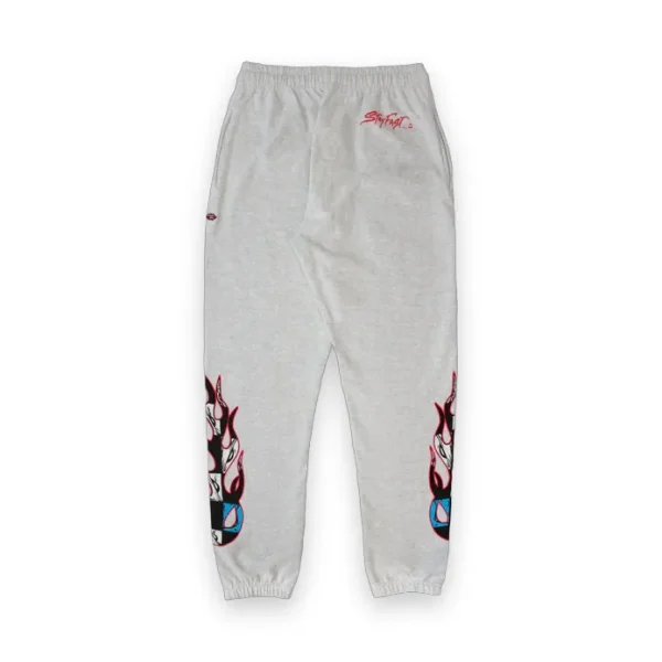 Chrome Hearts Matty Boy Brain Sweatpants Heather Grey 2