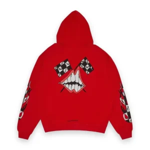 Chrome Hearts Matty Boy Chomper Hoodie Red 1