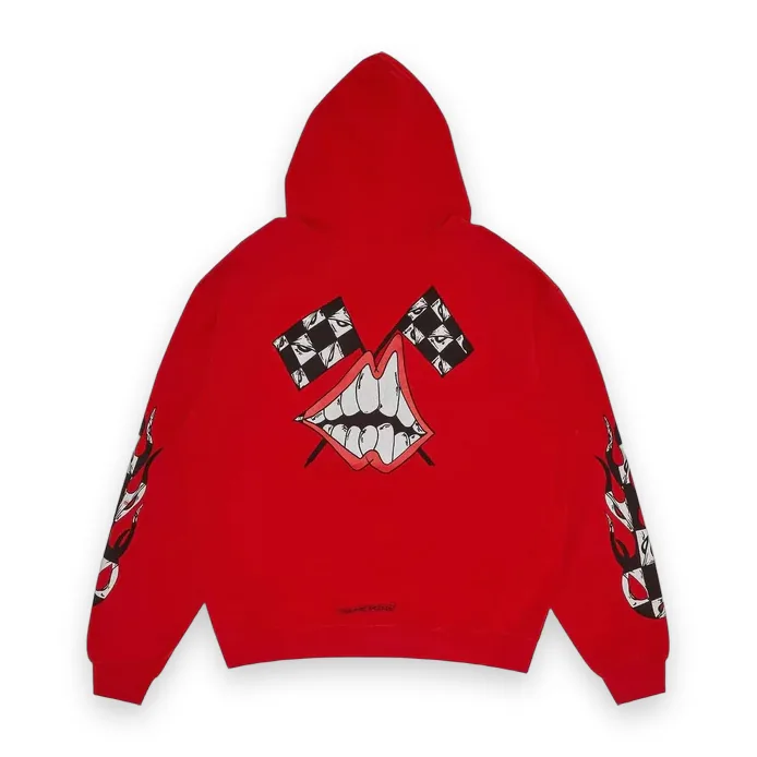 Chrome Hearts Matty Boy Chomper Hoodie Red Chrome Hearts Matty Boy Chomper Hoodie Red 1