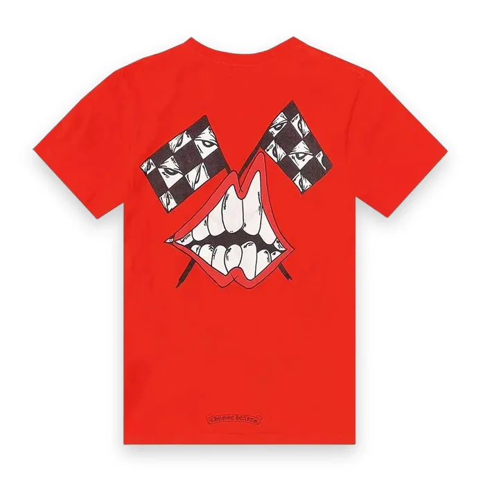 Chrome Hearts Matty Boy Chomper T-Shirt Red Chrome Hearts Matty Boy Chomper T-Shirt Red 1
