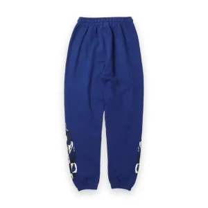 Chrome Hearts Matty Boy Flame Sweatpants Blue 2