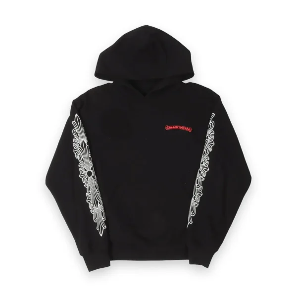 Chrome Hearts Matty Boy Flower Chomper Hoodie Black 2