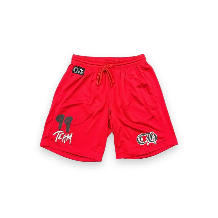 Chrome Hearts Matty Boy FORM Team Mesh Shorts Red Chrome Hearts Matty Boy FORM Team Mesh Shorts Red 1