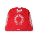 Chrome Hearts Matty Boy FORM Team Mesh Stadium L/S Jersey Red 2
