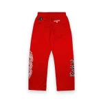 Chrome Hearts Matty Boy FORM Team Mesh Sweatpants Red 1