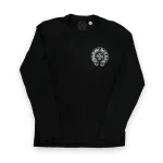 Chrome Hearts Matty Boy Green Chomper L/S T-Shirt Black 2
