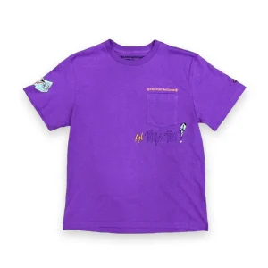 Chrome Hearts Matty Boy I Want More Not Less T-Shirt Purple 1