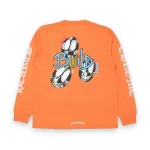 Chrome Hearts Matty Boy Link & Build L/S T-Shirt Orange 1