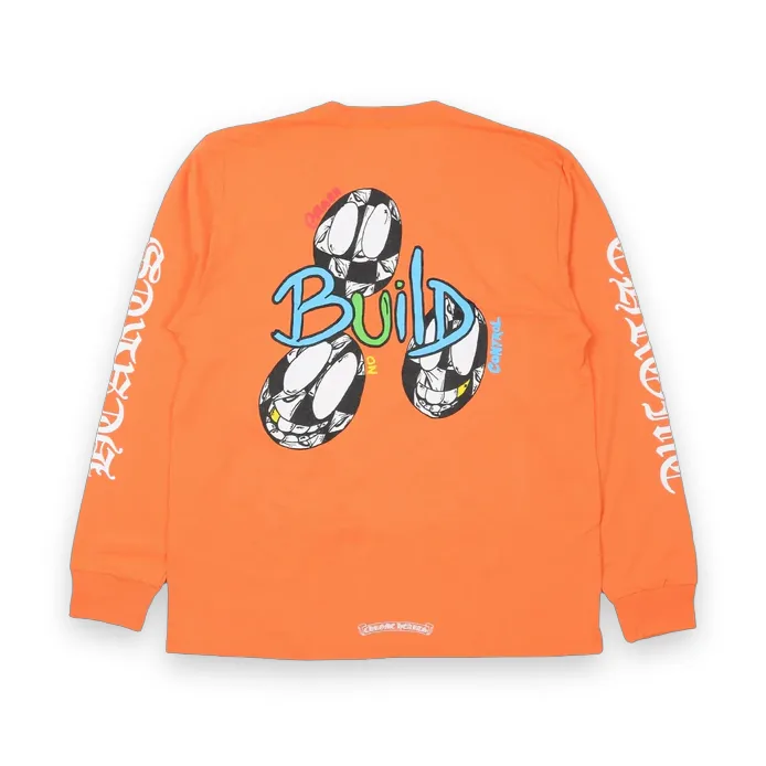 Chrome Hearts Matty Boy Link & Build L/S T-Shirt Orange Chrome Hearts Matty Boy Link & Build L/S T-Shirt Orange 1