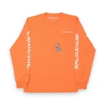 Chrome Hearts Matty Boy Link & Build L/S T-Shirt Orange 2