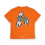 Chrome Hearts Matty Boy Link & Build T-Shirt Orange 1