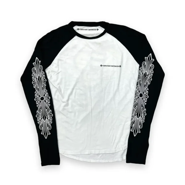 Chrome Hearts Matty Boy More Head L/S T-Shirt White/Black 2