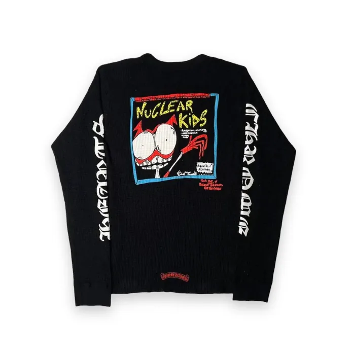 Chrome Hearts Matty Boy Nuclear Kids Thermal L/S T-Shirt Black Chrome Hearts Matty Boy Nuclear Kids Thermal L/S T-Shirt Black 1