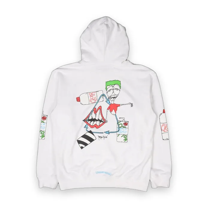 Chrome Hearts Matty Boy Retro Cycle Hoodie White Chrome Hearts Matty Boy Retro Cycle Hoodie White 1