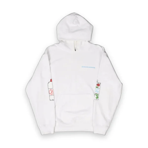 Chrome Hearts Matty Boy Retro Cycle Hoodie White 2