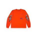 Chrome Hearts Matty Boy Sadistic Heart L/S T-Shirt Red 1