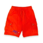 Chrome Hearts Matty Boy Sadistic Lipstick Cargo Sweat Shorts Red 1