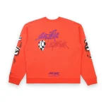 Chrome Hearts Matty Boy Sadistic Lipstick Crewneck Red 1