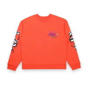 Chrome Hearts Matty Boy Sadistic Lipstick Crewneck Red 2