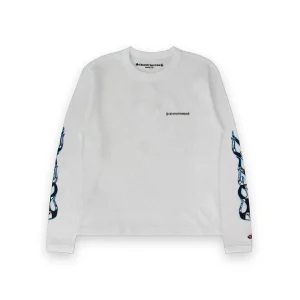 Chrome Hearts Matty Boy Sinister Thermal L/S T-Shirt White 2