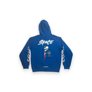 Chrome Hearts Matty Boy Space Hoodie Blue 1