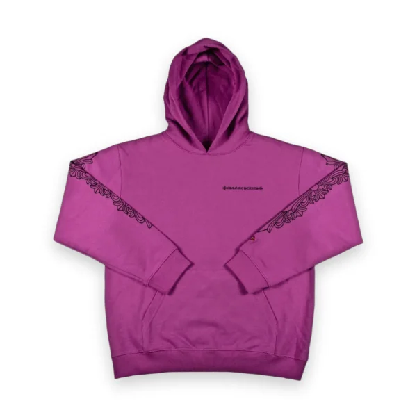Chrome Hearts Matty Boy Spider Web Hoodie Purple 2