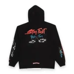 Chrome Hearts Matty Boy Stay Fast Hoodie Black 1