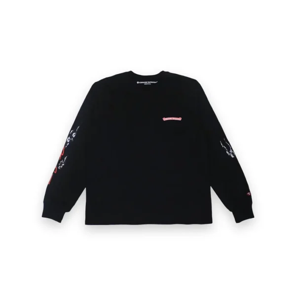 Chrome Hearts Matty Boy Stay Fast L/S T-Shirt Black 2
