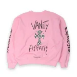 Chrome Hearts Matty Boy Vanity Affair Crewneck Pink 2