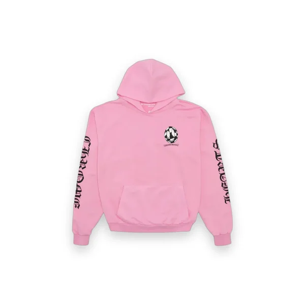 Chrome Hearts Matty Boy Vanity Affair Hoodie Pink 2