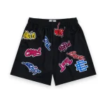 Eric Emanuel x Matty Boy EE Shorts Black/Blue 1