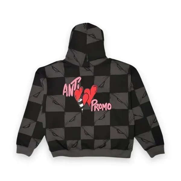 Matty Boy Anti Promo 99 Eyes Flamher Hoodie Black 2